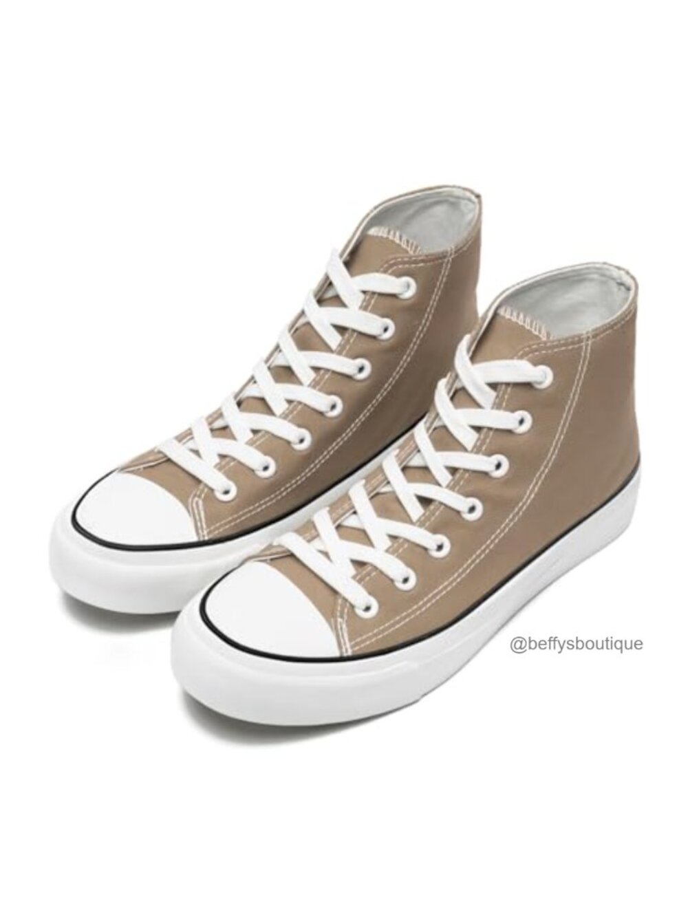 High Top Canvas Sneakers Lace Up Comfortable Casual Walking Shoes